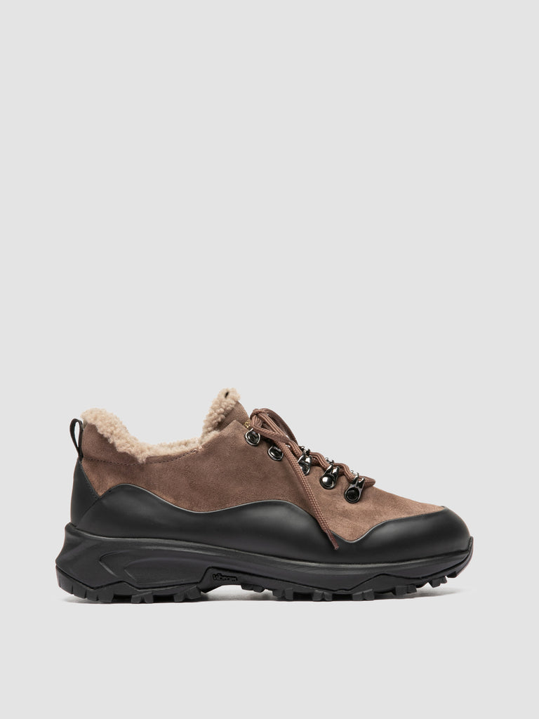 ITINERE 103 - Sneaker in Pelle Color Tortora