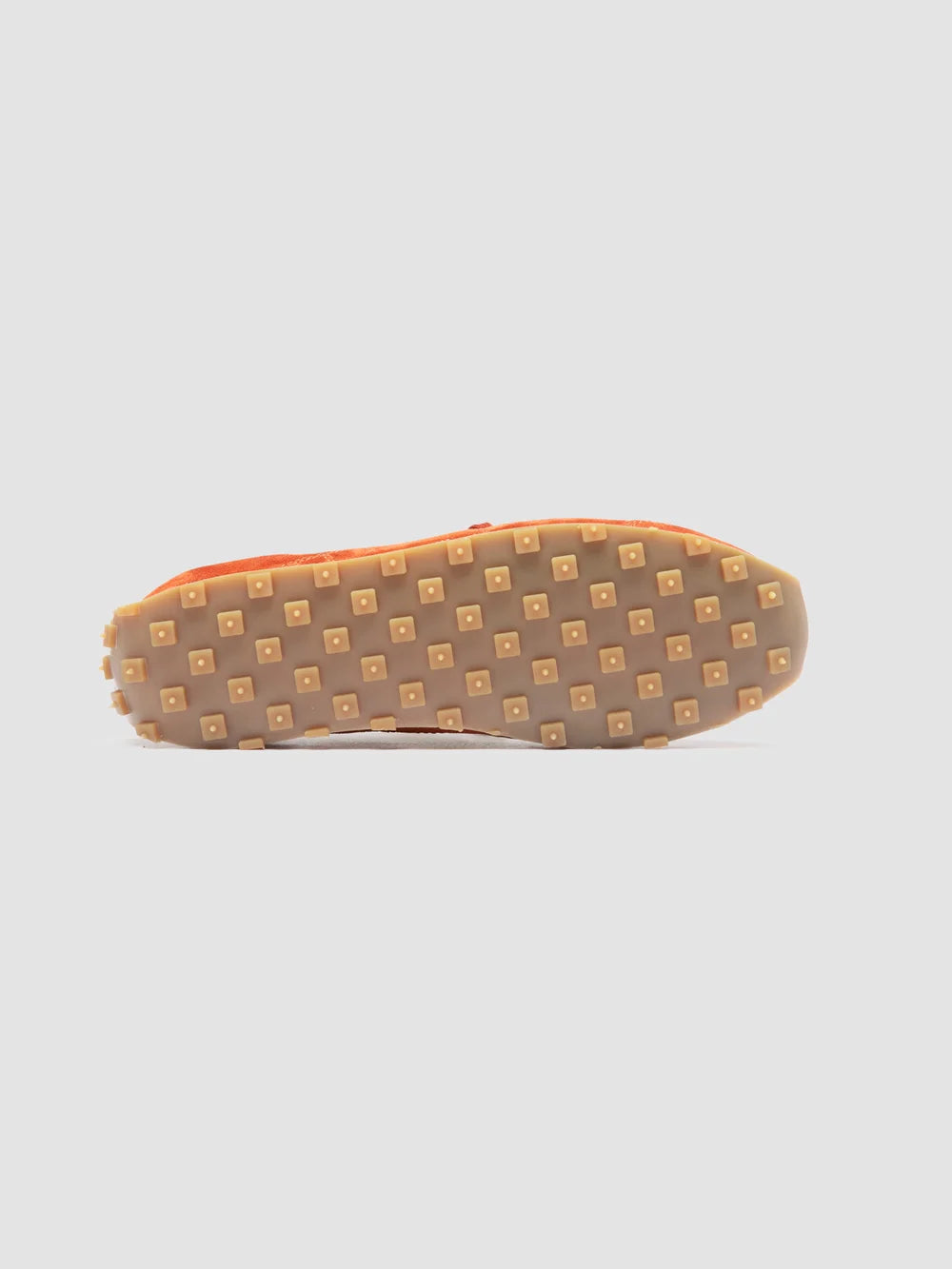 JARRED 101 - Sneaker Basse in Pelle Scamosciata Color Ruggine - image 5,side view
