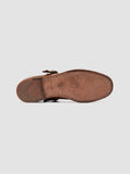 KALLIOPI 004 - Scarpe con Cinturino a T in Pelle Marrone - thumb image 5,side view