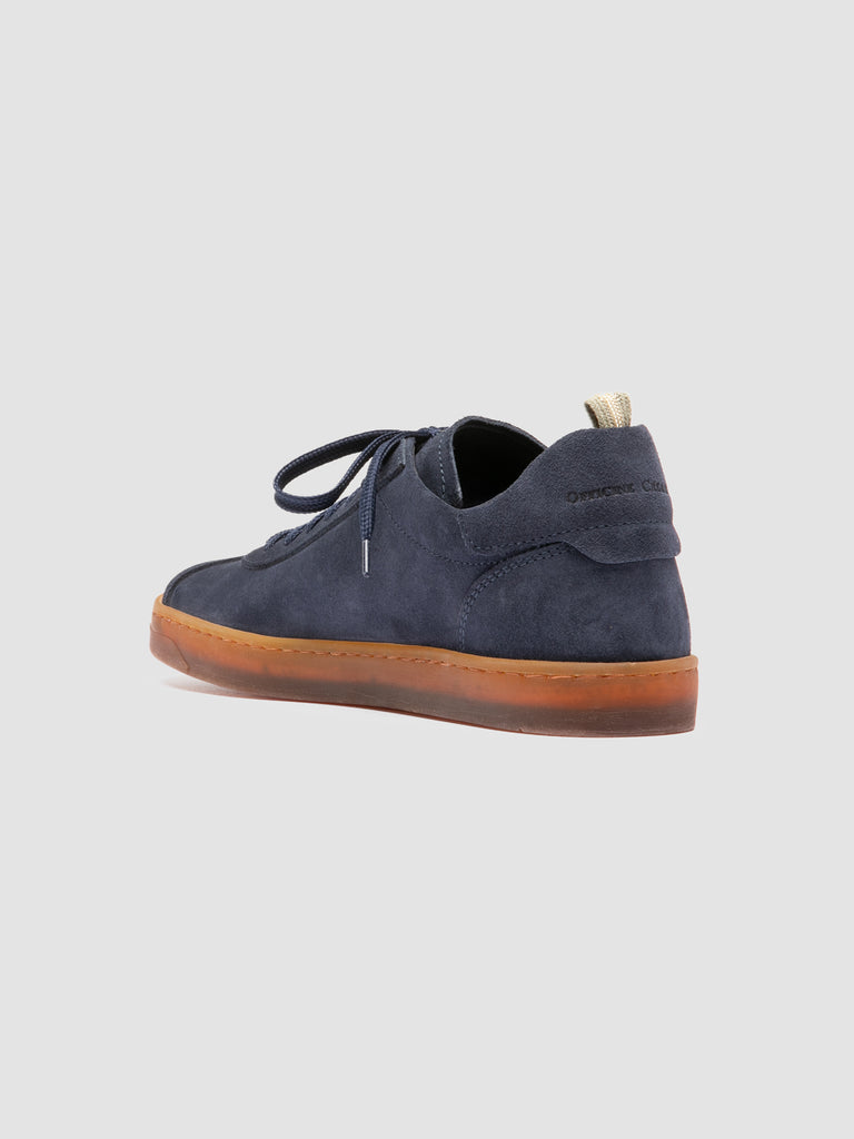 KARMA 101 - Blue Suede Low Top Sneakers