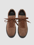 KARMA 101 - Brown Suede Low Top Sneakers - thumb image 2,side view