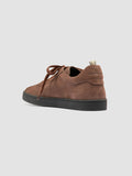 KARMA 101 - Brown Suede Low Top Sneakers - thumb image 4,side view