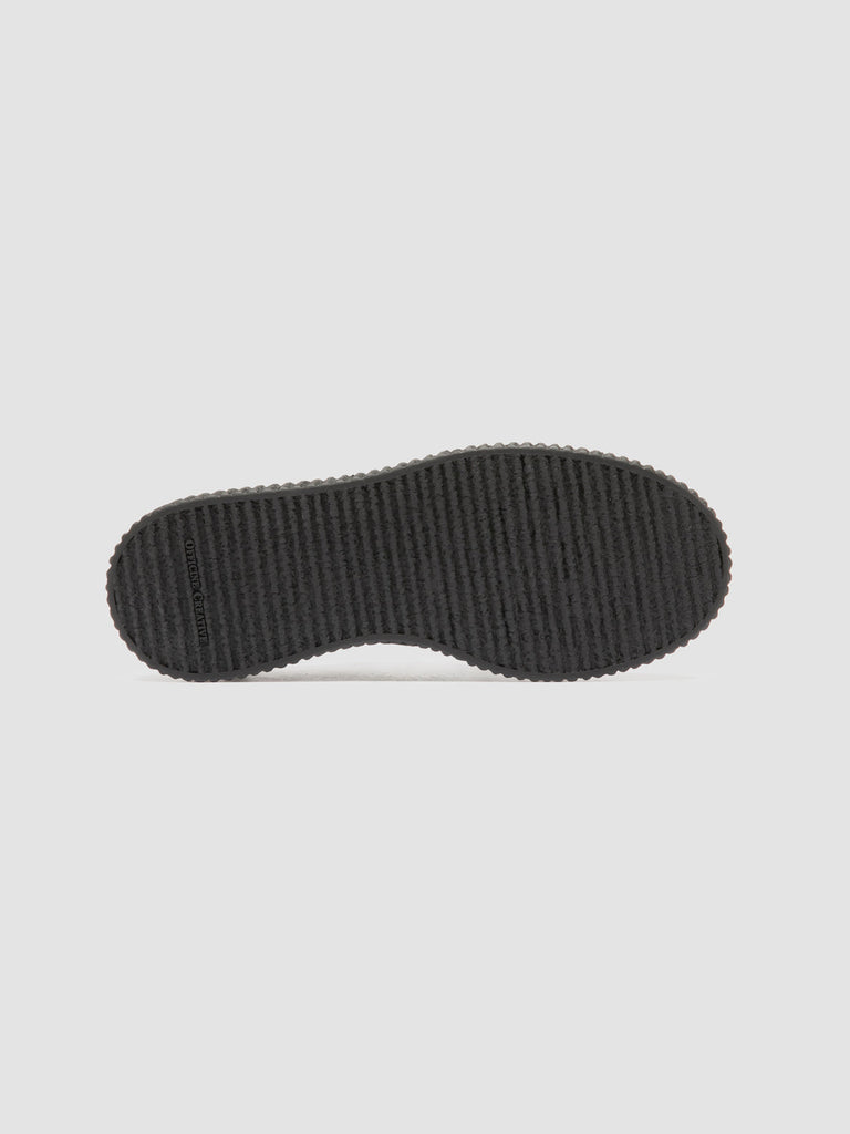 KRACE 118 - Black Leather Sneakers