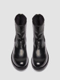 LEGRAND 139 - Black Leather Zip Boots - thumb image 2,side view