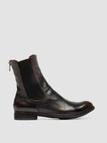 LEXIKON 073 - Stivaletti Chelsea in Pelle Marrone - thumb image 1,side view