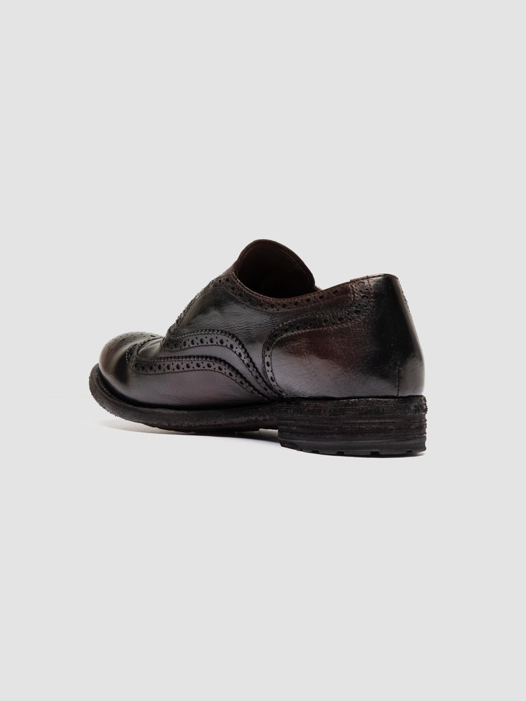 LEXIKON 155 - Scarpe Oxford in Pelle Nera