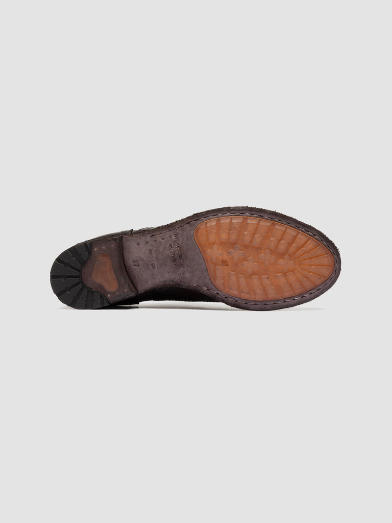 LEXIKON 155 - Scarpe Oxford in Pelle Nera