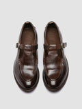LEXIKON 552 - Scarpe con Cinturino a T in Pelle Marrone - thumb image 2,side view