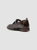 LEXIKON 552 - Scarpe con Cinturino a T in Pelle Marrone - thumb image 4,side view