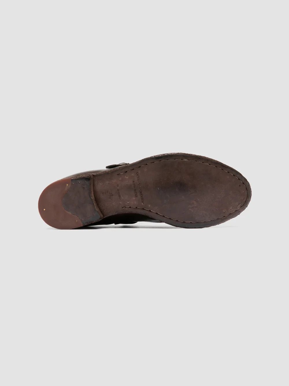 LEXIKON 552 - Scarpe con Cinturino a T in Pelle Marrone - image 5,side view