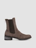 LISON 017 - Brown Suede Chelsea Boots