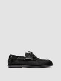 LOVE 101 - Scarpe da Barca in Pelle Nera - thumb image 1,side view