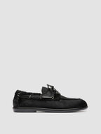 LOVE 101 - Scarpe da Barca in Pelle Nera