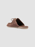 LOVE 106 - Sandali Mule in Pelle Scamosciata Marrone - thumb image 4,side view