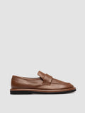 MARJORY 103 - Mocassini Penny in Pelle Marrone - thumb image 1,side view