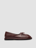 MARJORY 104 - Ballerine in Pelle Bordeaux - thumb image 1,side view