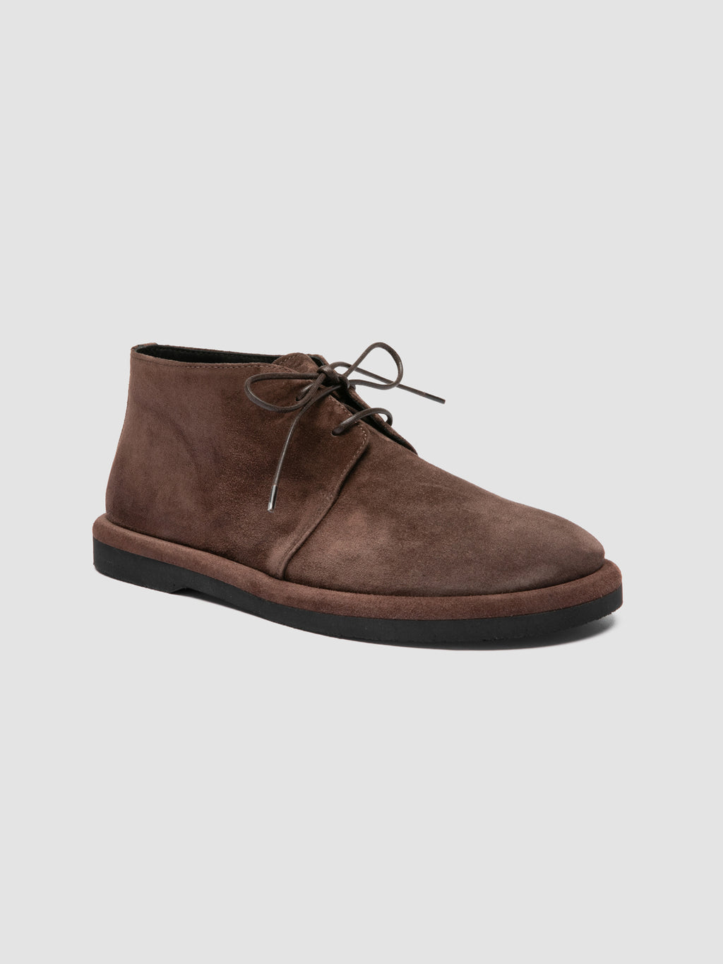 MARJORY 108 - Stivali Chukka in Pelle Scamosciata Marrone - image 3,side view