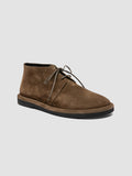 MARJORY 108 - Stivali Chukka in Pelle Scamosciata Marrone - thumb image 3,side view
