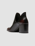 MAYREED 003 - Dark Brown Leather Pull On Boots - thumb image 4,side view