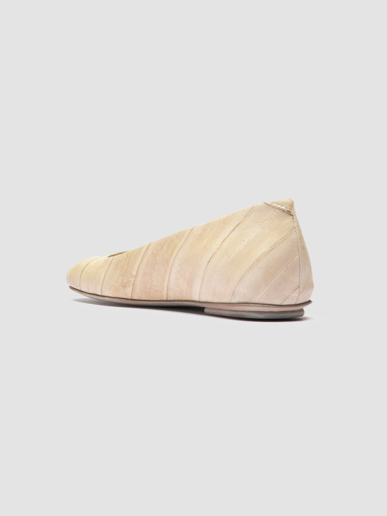 MEREDITH 003 - Ballerine in Pelle Bianca