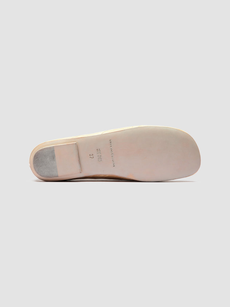 MEREDITH 003 - Ballerine in Pelle Bianca