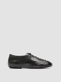 MEREDITH 004 - Scarpe Derby in Pelle Nera - thumb image 1,side view