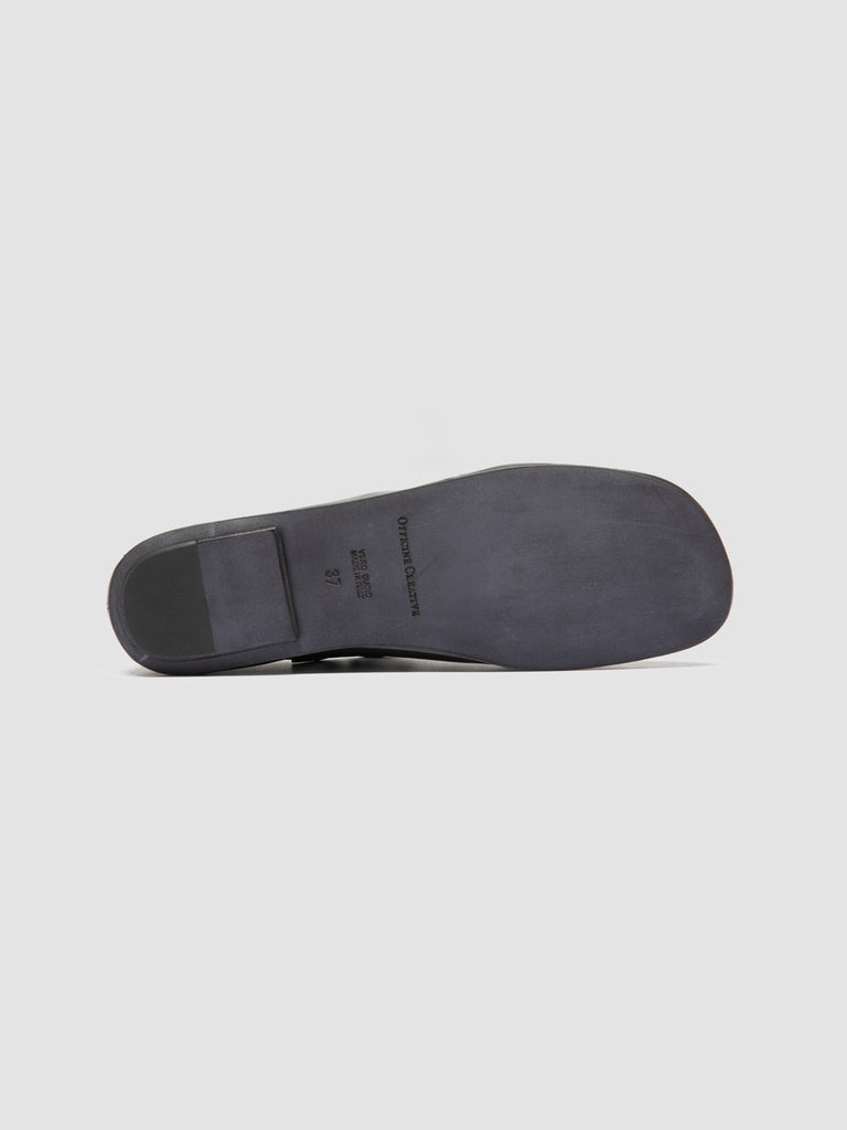 MEREDITH 004 - Scarpe Derby in Pelle Nera