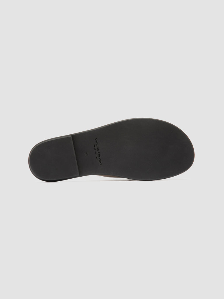 MIENNE 109 - Taupe Leather Mules
