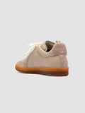 MILITIA 102 - Beige Leather and Suede Sneakers - thumb image 4,side view