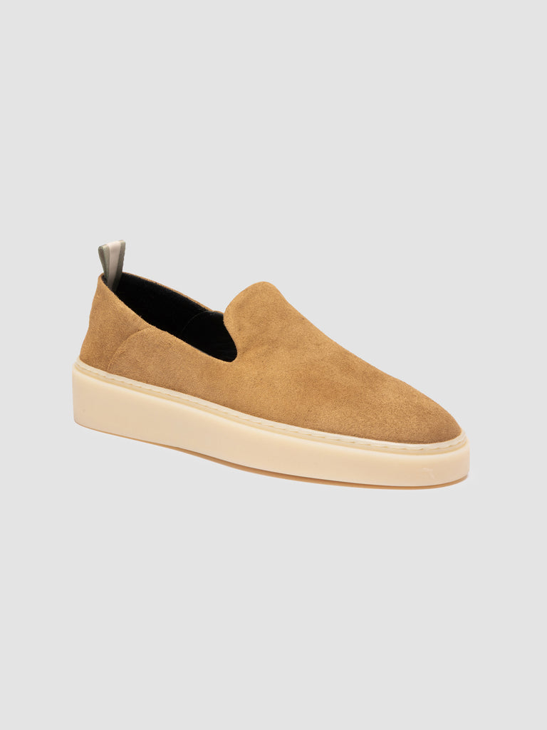 MUSKRAT 107 - Beige Suede Sneakers