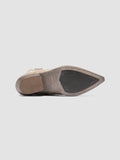 NOELIE DD 108 - Taupe Suede Zip Boots - thumb image 5,side view