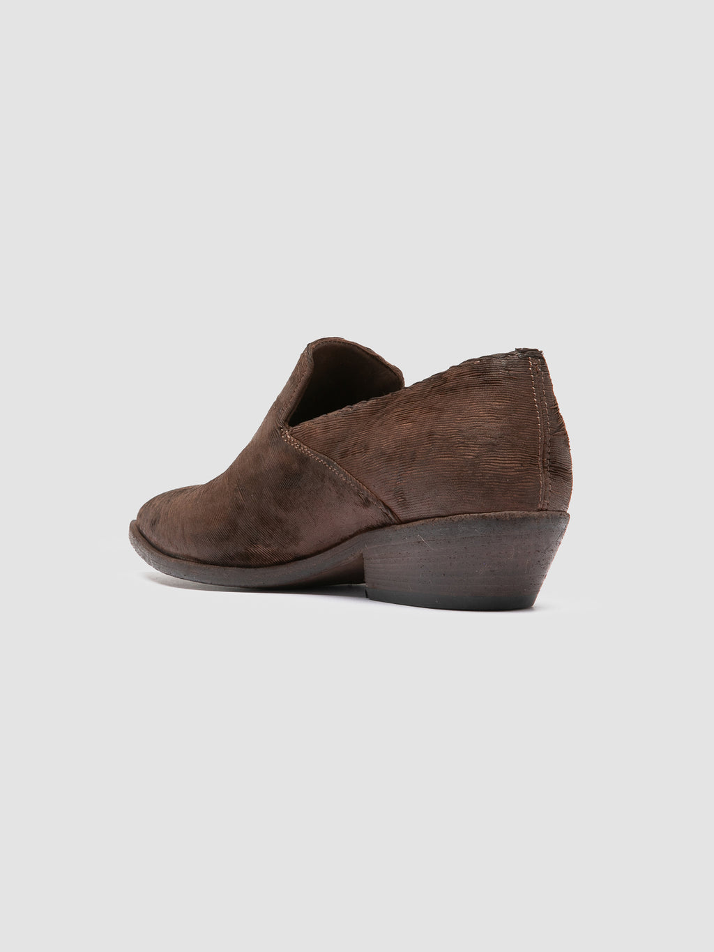 NOELIE DD 111 - Brown Leather Penny Loafers - image 4