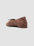 OLIVER 102 - Ballerine in Pelle Scamosciata Marrone - thumb image 4,side view