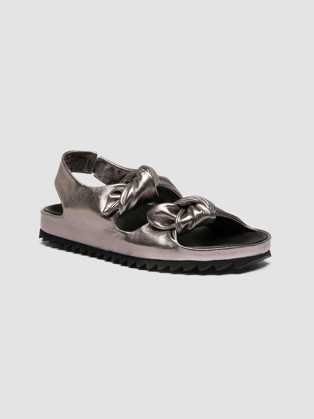 PELAGIE 017 - Gold Leather Sandals