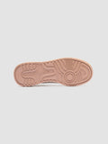 ROCKVILLE 102 - Ivory Leather Low Top Sneakers - thumb image 5,side view