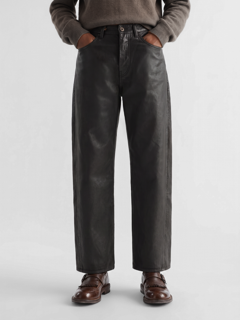 RUGGED 111 - Scarpe Monk in Pelle Marrone