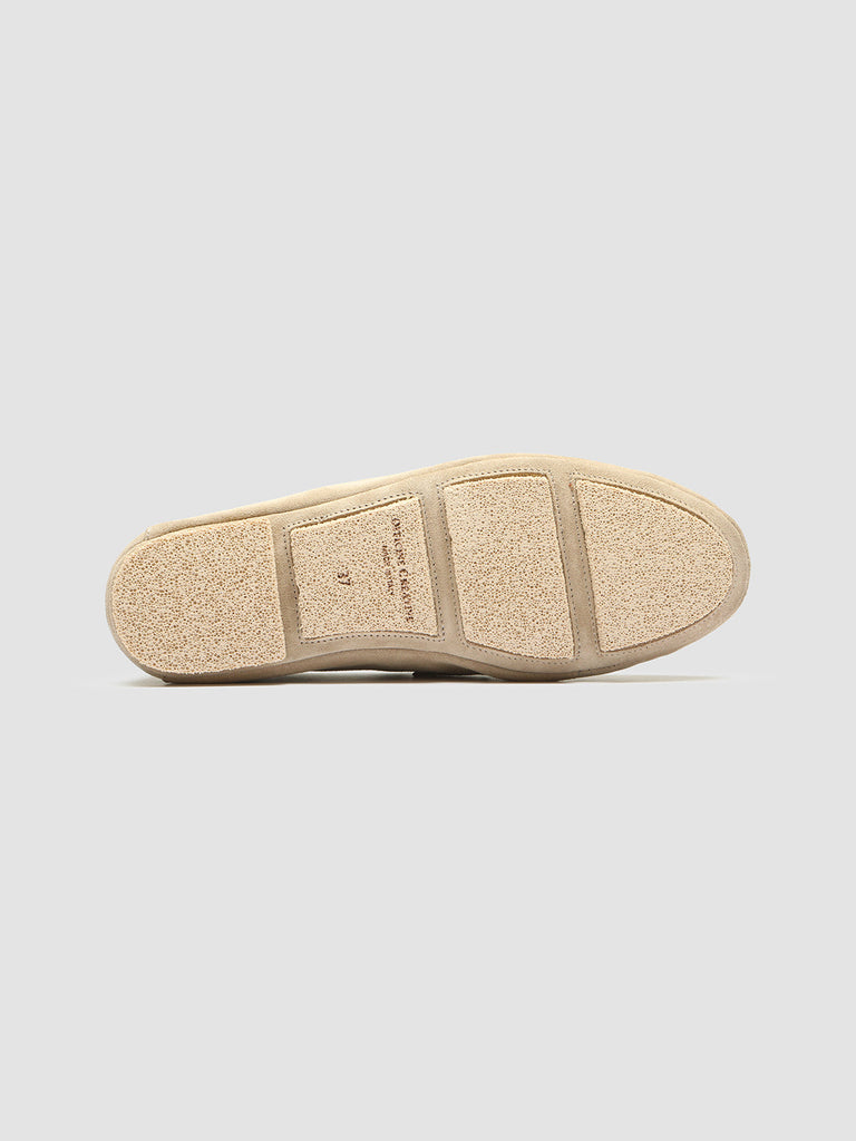 C-SIDE 101 - Ivory Suede Loafers  Women Officine Creative - 5