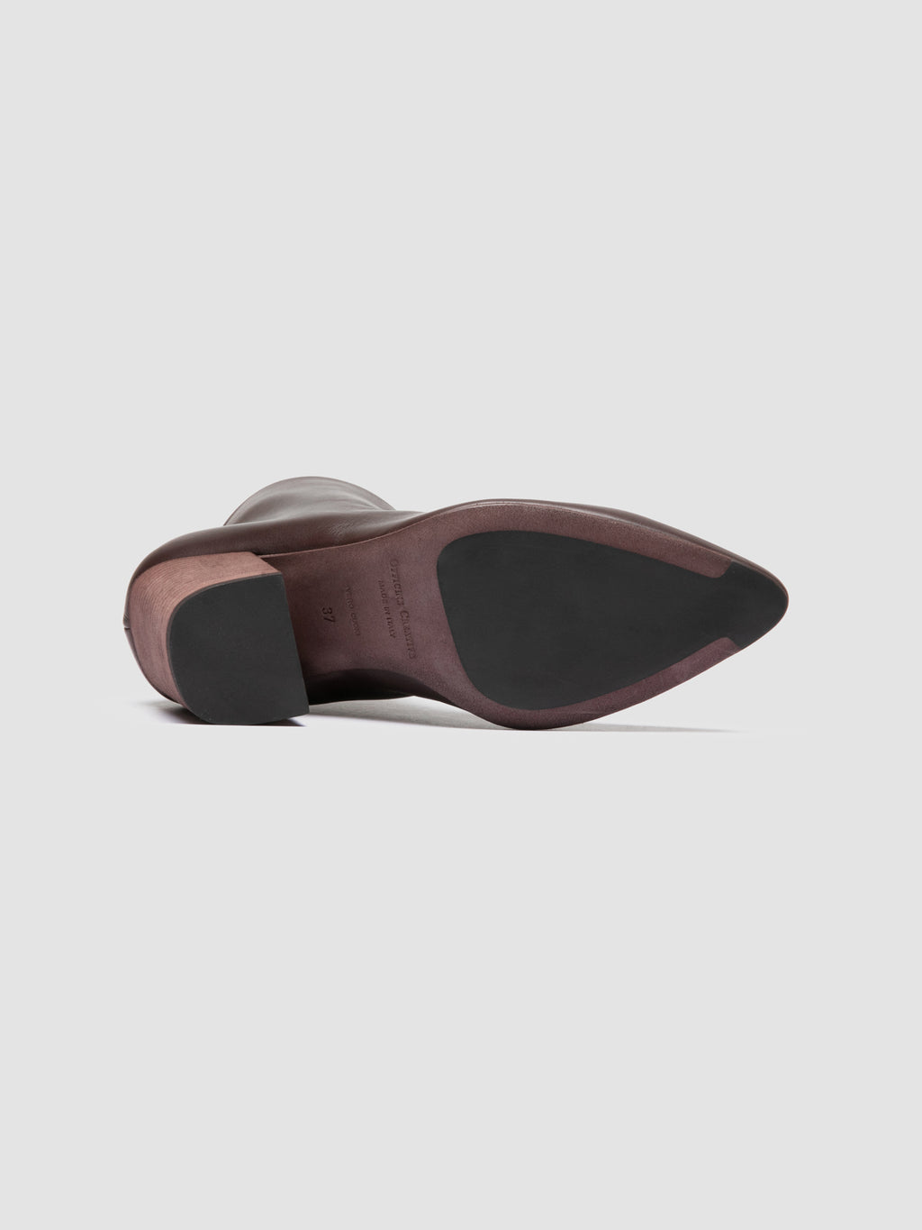 SEVRE 003 - Burgundy Leather Booties
