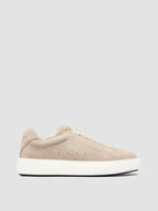 SLOUCH 101 - Ivory Suede Sneakers