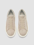 SLOUCH 101 - Ivory Suede Sneakers - thumb image 2,side view