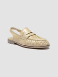 SOLITUDE 102 - Sandali Slingback in Pelle Bianca - thumb image 3,side view