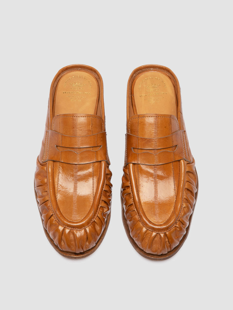 SOLITUDE 112 - Sandali Mule in Pelle Arancione