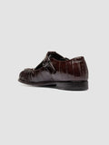 SOLITUDE 115 - Scarpe con Cinturino a T in Pelle Marrone - thumb image 4,side view