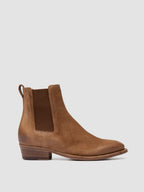 SONEGAL DD 001 - Stivaletti Chelsea in Pelle Scamosciata Marrone