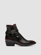 SONEGAL DD 002 - Stivali con Zip in Pelle Marrone