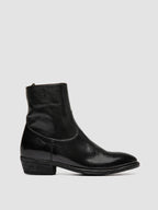 SONEGAL DD 003 - Stivali con Zip in Pelle Nera