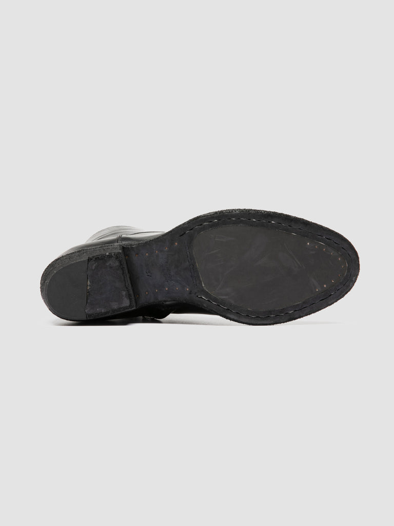 SONEGAL DD 003 - Stivali con Zip in Pelle Nera