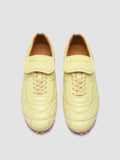 STRIKER 101 - Sneaker Bassa in Pelle Gialla - thumb image 2,side view
