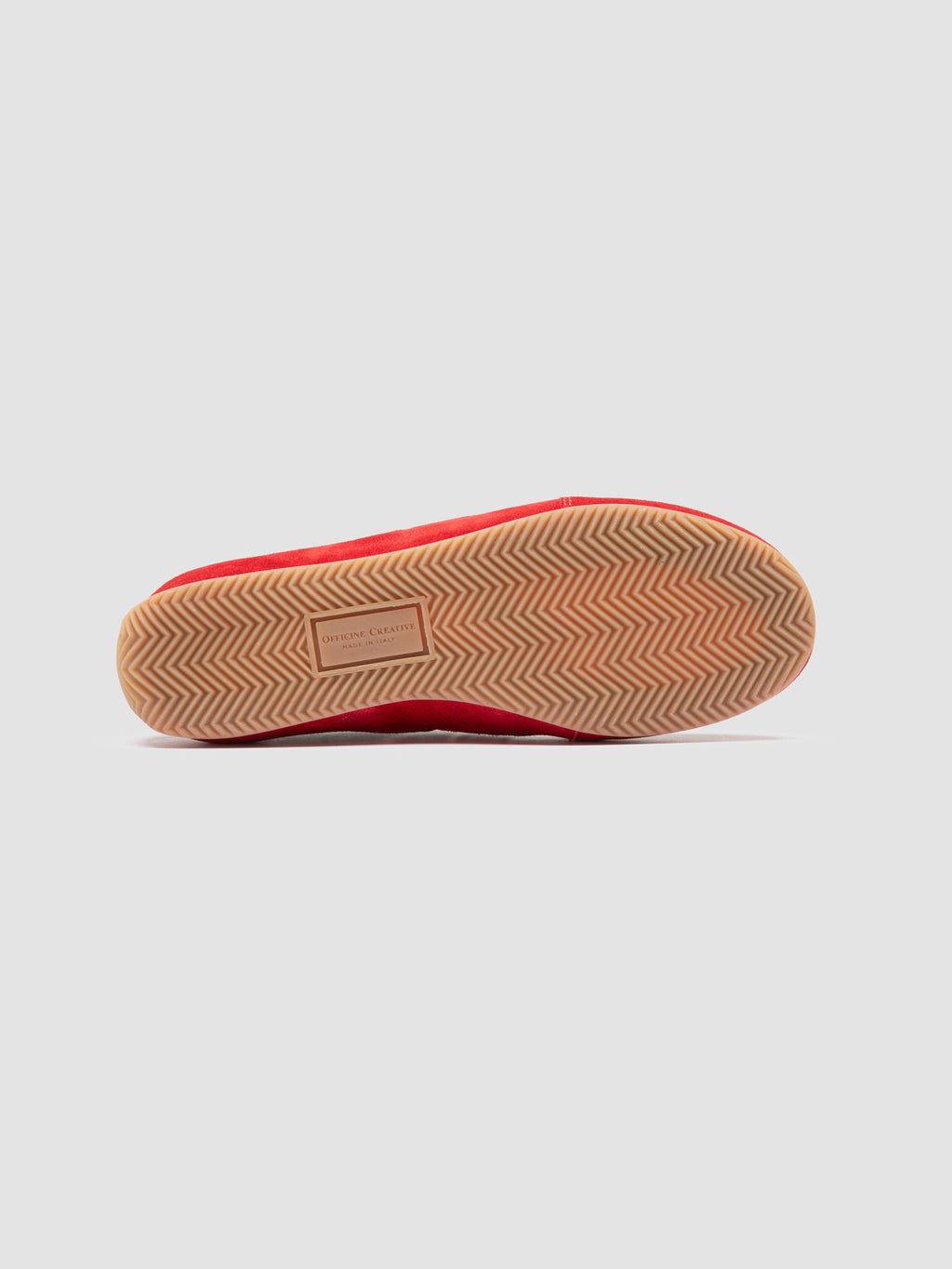 SUBSIDE 102 - Sneaker Basse in Pelle e Pelle Scamosciata Rossa - image 5,side view