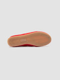 SUBSIDE 102 - Sneaker Basse in Pelle e Pelle Scamosciata Rossa - thumb image 5,side view